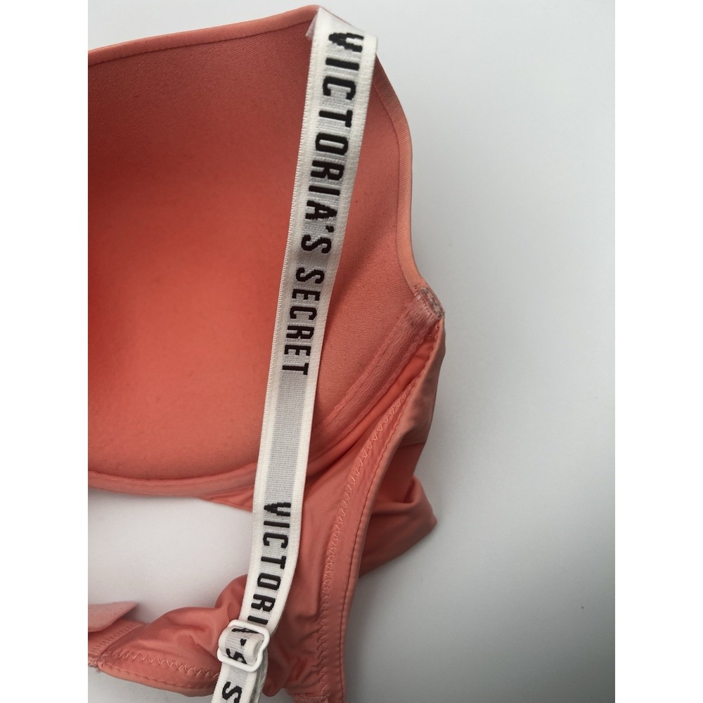 Victoria's Secret peach Demi Underwire Lightly Lined T-shirt Bra Size 36D - Picture 6 of 12